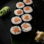 Maki de Salmón (🌾, 🌱, 🌰, 🥬, 🟡)